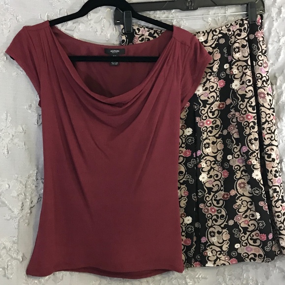 Alfani Silk Blend lined Shirt Size Small - Picture 2 of 6